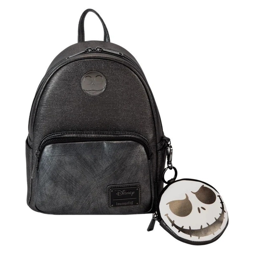 Loungefly Disney Nightmare Before‎ Christmas Jack Skellington Textured Backpack